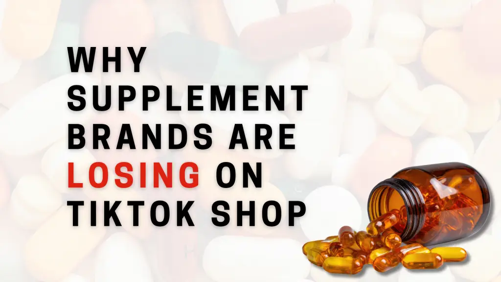 Supplement brand TikTok Shop UGC strategy guide by Social Impressions